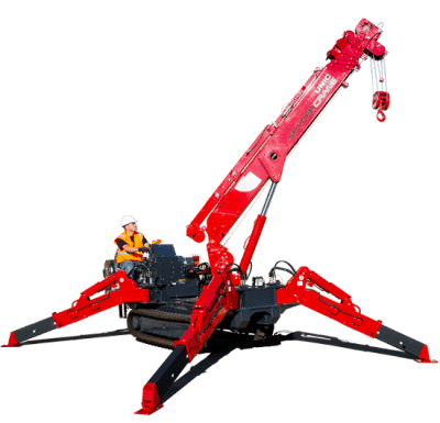 SPYDERCRANE 300 Series | Construction Crane - Indoor & Outdoor Construction