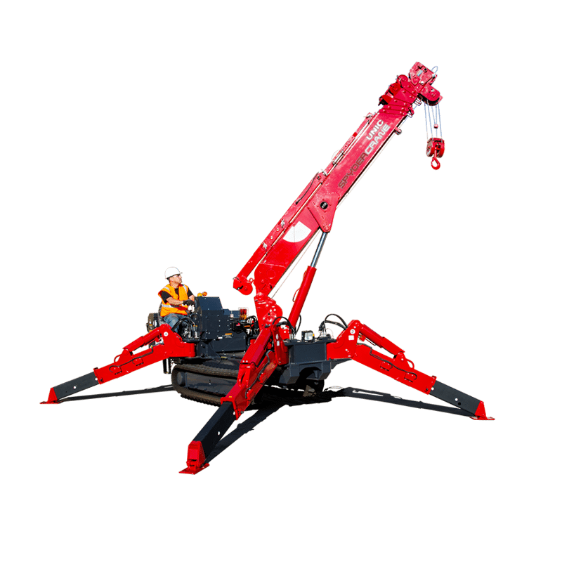 UNIC SPYDERCRANE Official Site | Mini Cranes for Confined Spaces